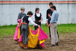 Escola de Toureio e Tauromaquia da Moita na Ganadaria Dias Coutinho
